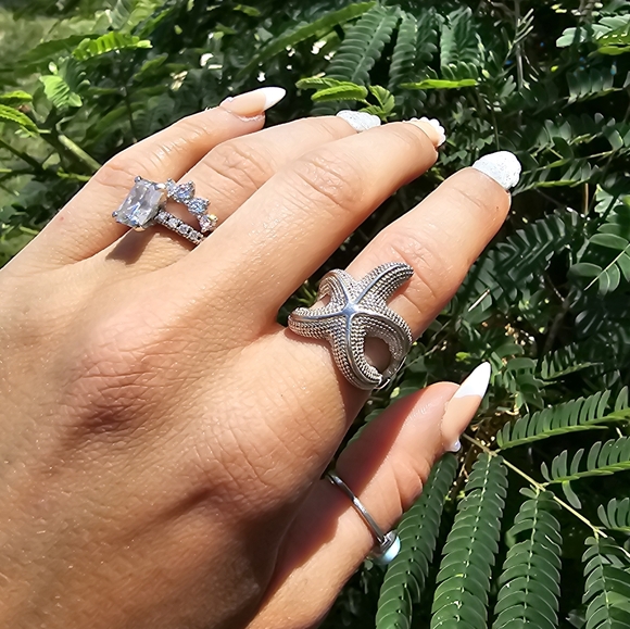 Starfish ring - Picture 2 of 8